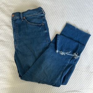 Express Slim Super High Rise Jeans